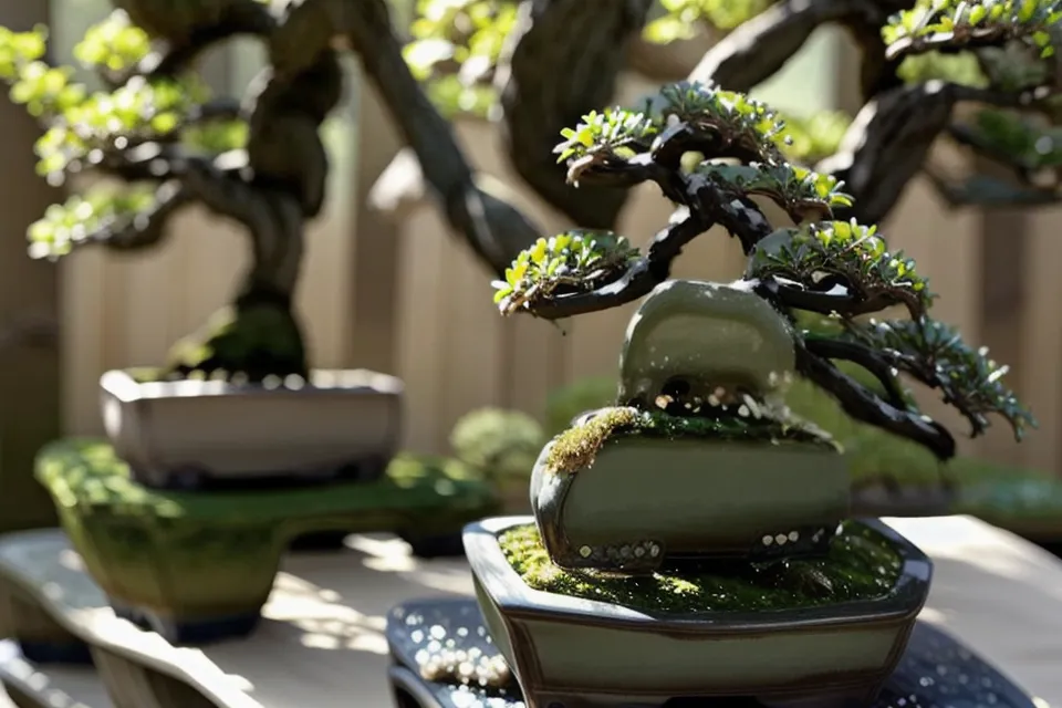 Ficus retusa et orme de Chine en pot, deux choix classiques pour un premier bonsaï