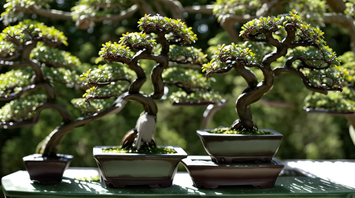 Bouture de bonsai en train de prendre racine, étape clé pour multiplier ses arbres sereinement