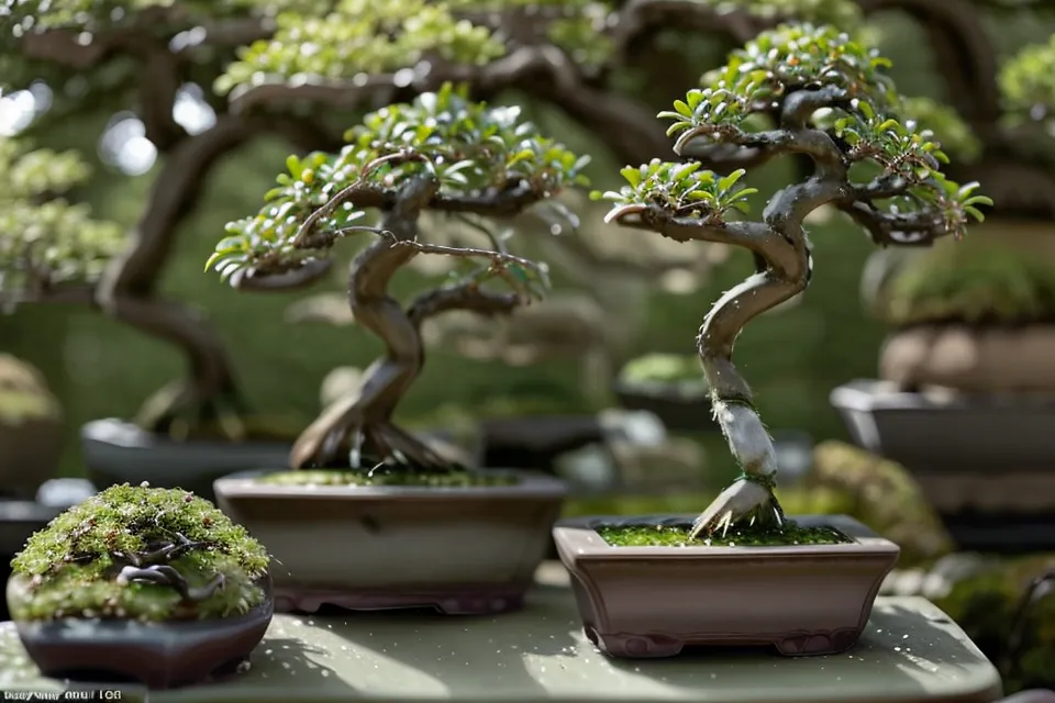 Séparation et rempotage du nouvel arbre obtenu par marcottage aérien d'un érable du Japon