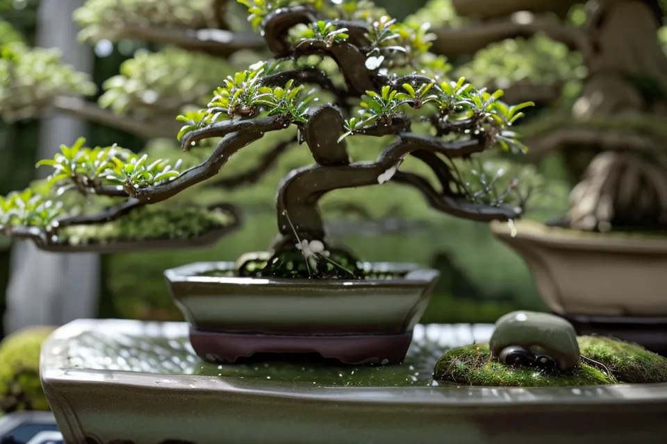 Savon noir liquide et vaporisateur pour le traitement naturel des cochenilles sur bonsai