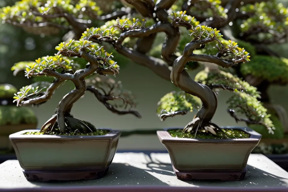Main tenant des grains d'akadama, un composant clé du substrat pour bonsai, pour montrer la granulométrie